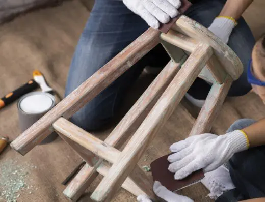 Atelier rénovation mobilier extérieur