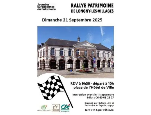 Rallye patrimoine de Longny les Villages