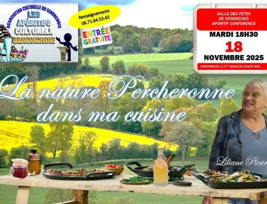 Apéritif-Conférence : « La nature percheronne dans ma cuisine » 