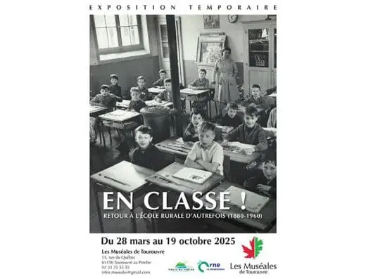 Exposition temporaire: en classe, retour à l&rsquo;école rurale d&rsquo;autrefois 1880-1960