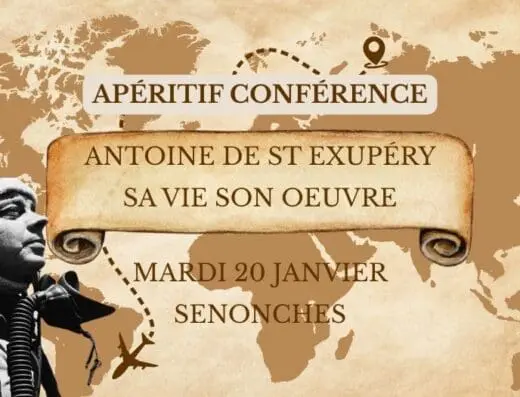 Apéritif-Conférence Antoine de Saint-Exupéry
