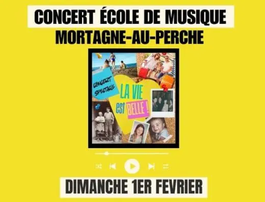 Concert de l’École de Musique de Mortagne