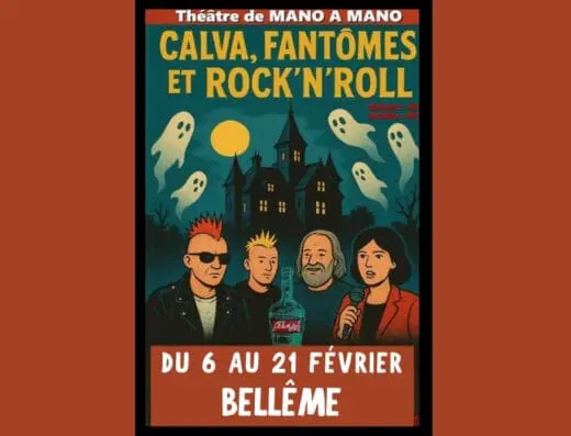 Théâtre Mano à Mano Calva, fantômes et rock’n’roll