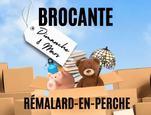 Brocante de Rémalard en Perche