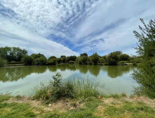 Terrain avec étang à vendre dans Le Perche Sarthois