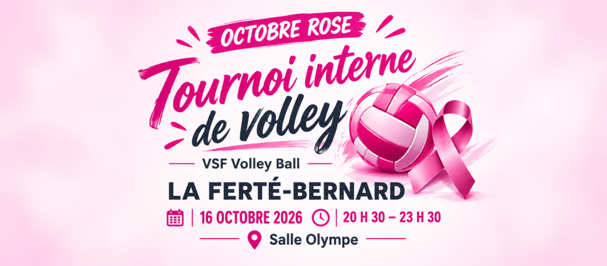 VSF Volley Ball tournoi Octobre Rose