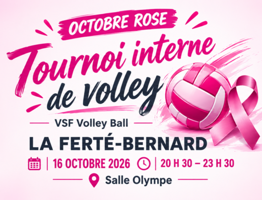 VSF Volley Ball tournoi Octobre Rose