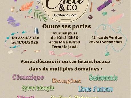 Boutique éphémère – Artisanat local