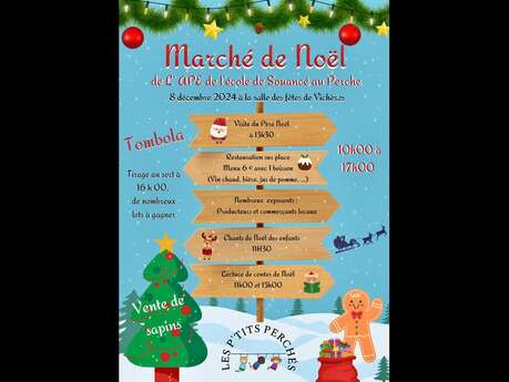 Marché de Noël de l&rsquo;APE de l&rsquo;école de Souancé