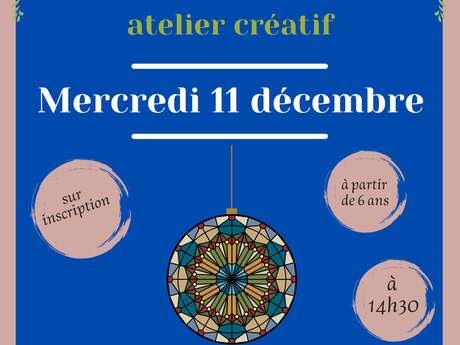 Atelier créatif – papier vitrail