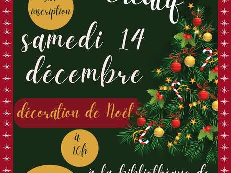 Atelier créatif – décoration de noël