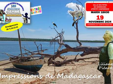 Apéritif-conférence. Impression de Madagascar