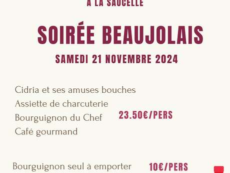 Soirée beaujolais