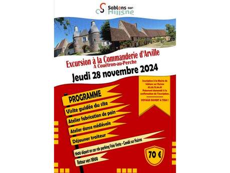Excursion à la Commanderie d&rsquo;Arville