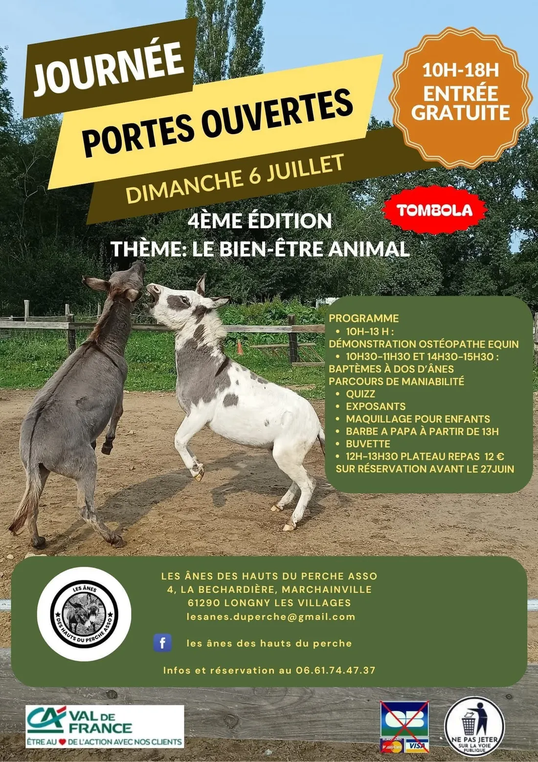 Portes ouvertes les Anes des Hauts du Perche