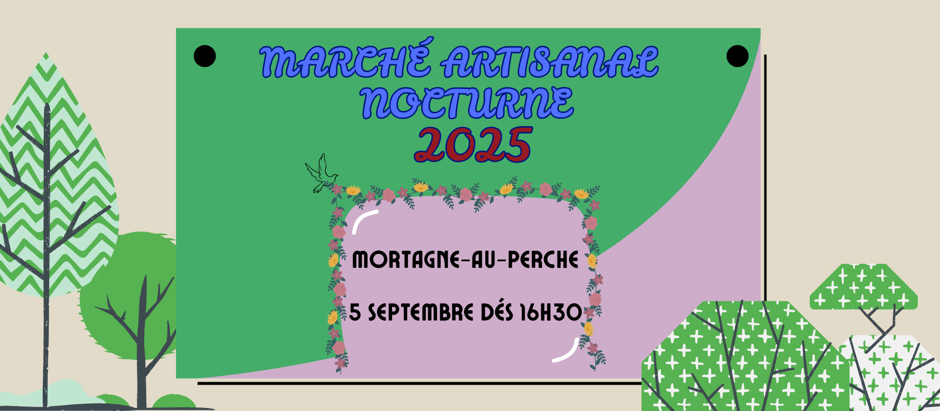 Marché artisanal nocturne de Mortagne-au-Perche