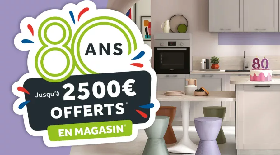 Jusqu’à 2 500 € offerts chez Comera Cuisines Nogent-le-Rotrou