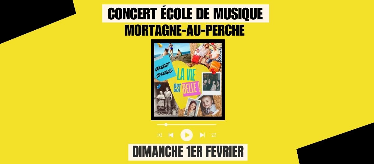 Concert de l’École de Musique de Mortagne