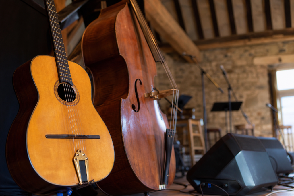 Concert de jazz manouche