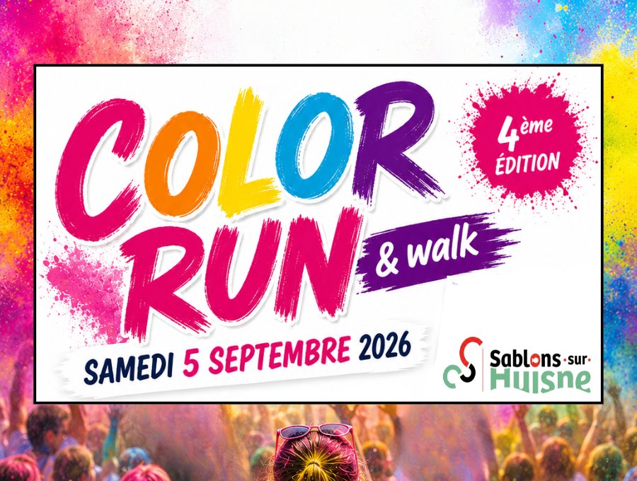 Color Run à Condé sur Huisne