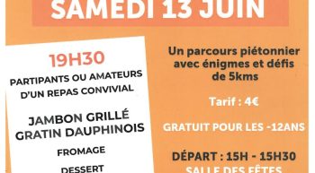 Jeu de piste découvertes