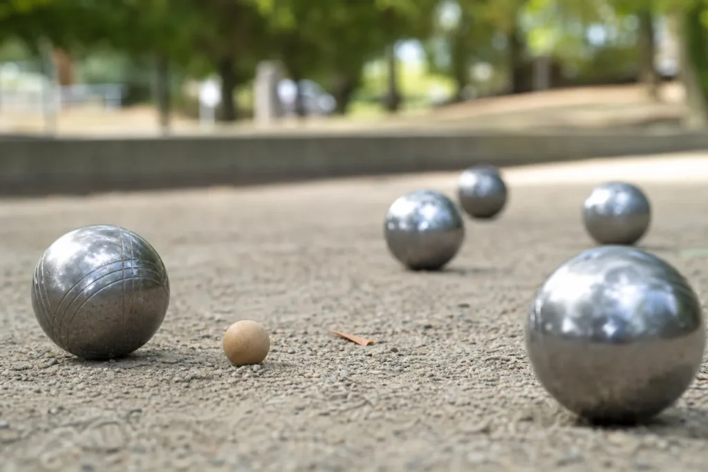 Concours de pétanque