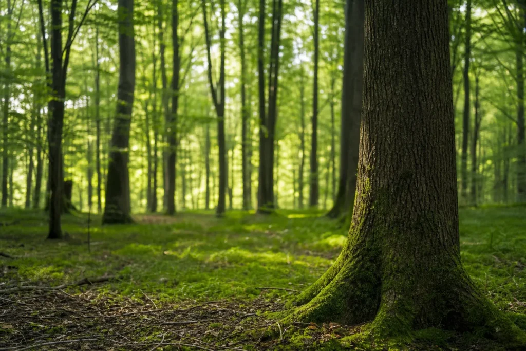 Bain de forêt Forêt Parents Enfants
