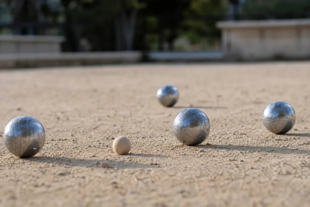 Concours de pétanque en doublettes