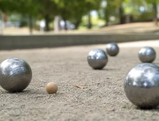 Concours de pétanque