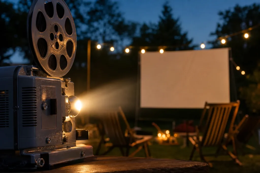 Cinéma en plein air