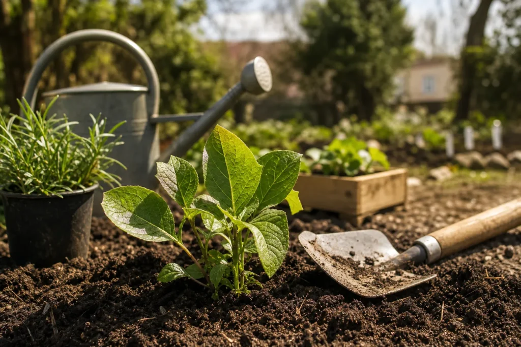 Chantier participatif : jardin botanique