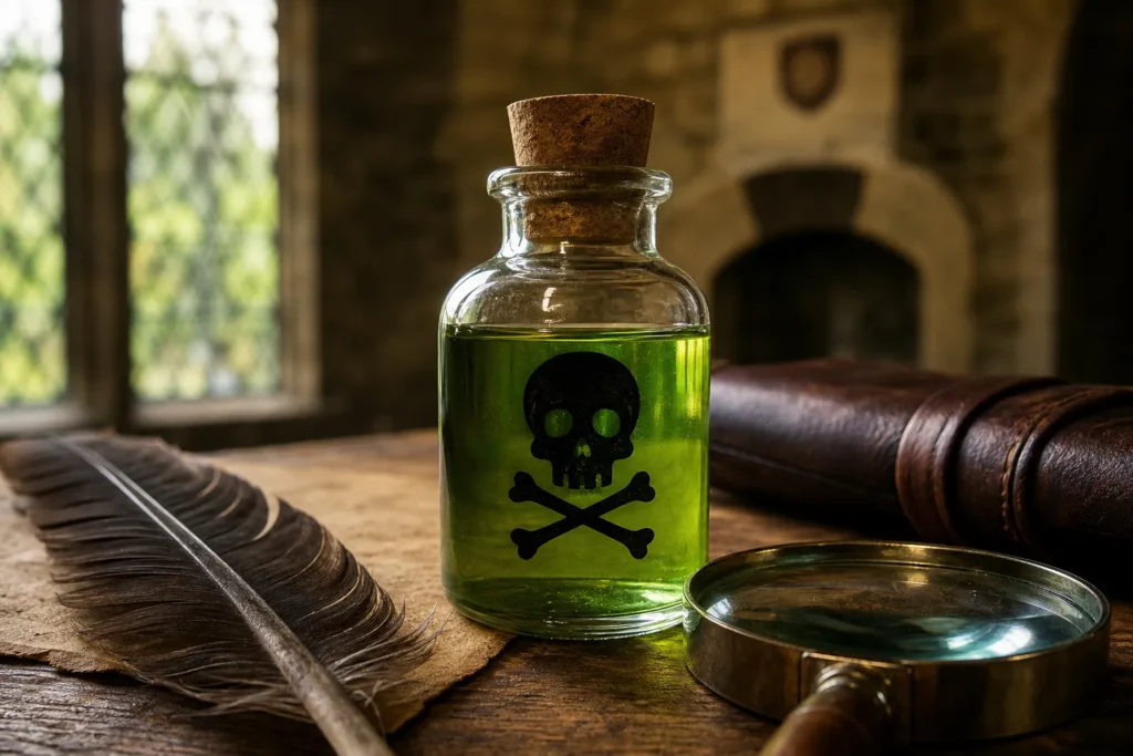 Vacances d&rsquo;été au Château – Livret-jeu : L&rsquo;affaire du poison