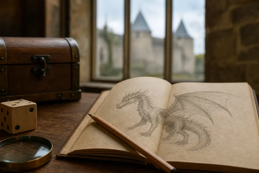 Vacances d&rsquo;été au Château – Livret-jeu : La créature fantastique