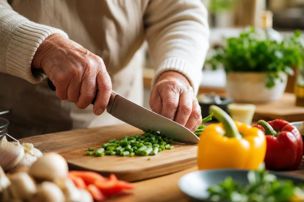 Atelier de cuisine pour sénior
