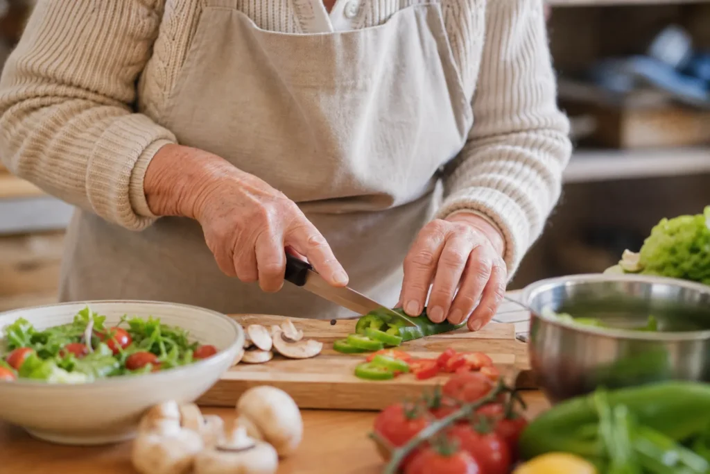 Atelier de cuisine pour sénior
