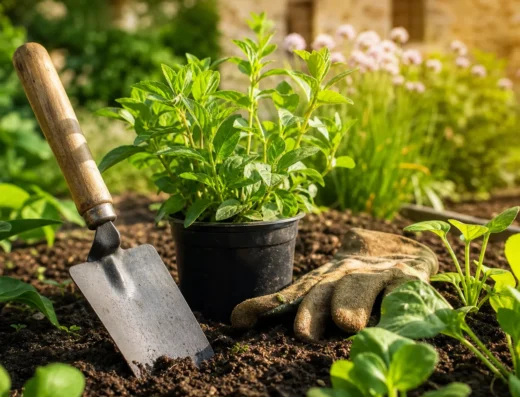 Chantier participatif : jardin botanique