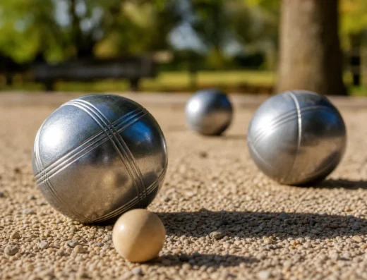 Concours de pétanque