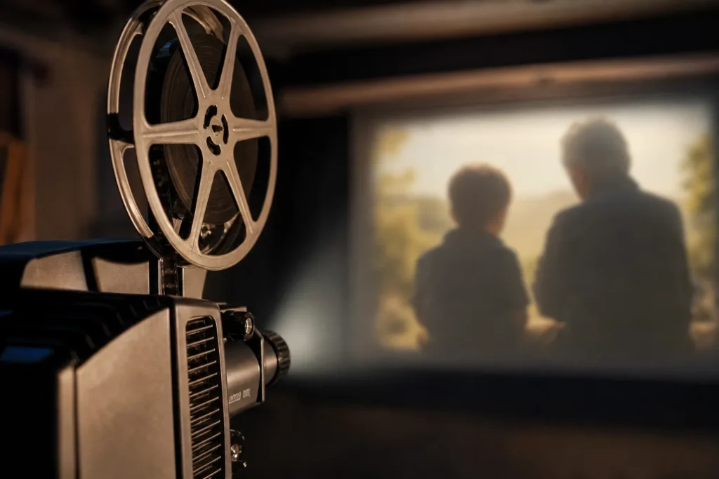 Projection de « DE TOI À MOI, Les anciens dans les projecteurs des enfants »