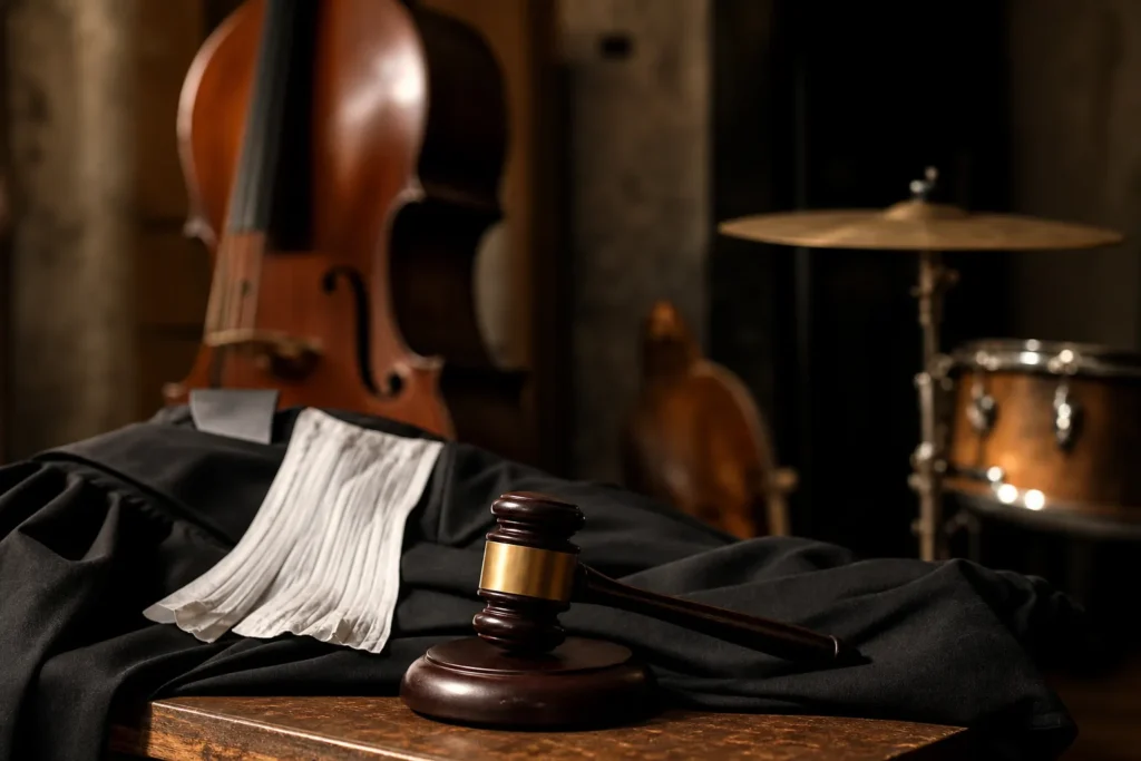 Spectacle théâtral – 2 musiciens, 2 avocats, 1 procés