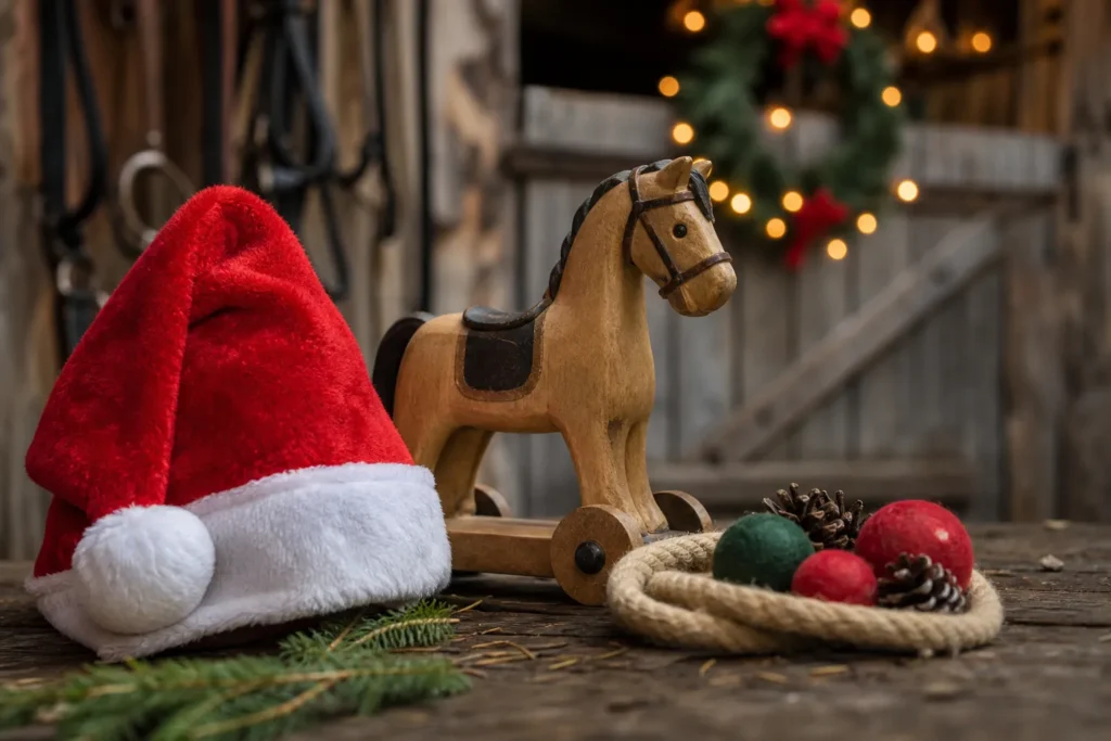 Jeux de Noël aux Écuries du Sagittaire