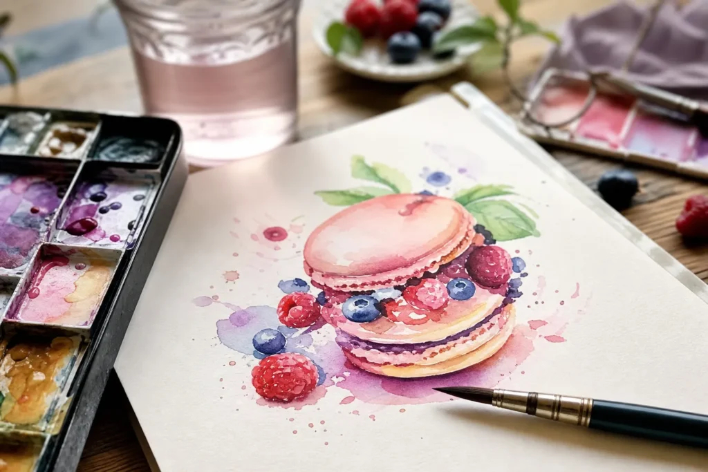 Atelier créatif – Initiation à l’aquarelle gourmande