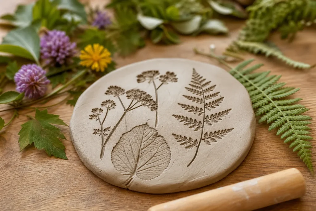 Atelier famille : Herbier d&rsquo;argile
