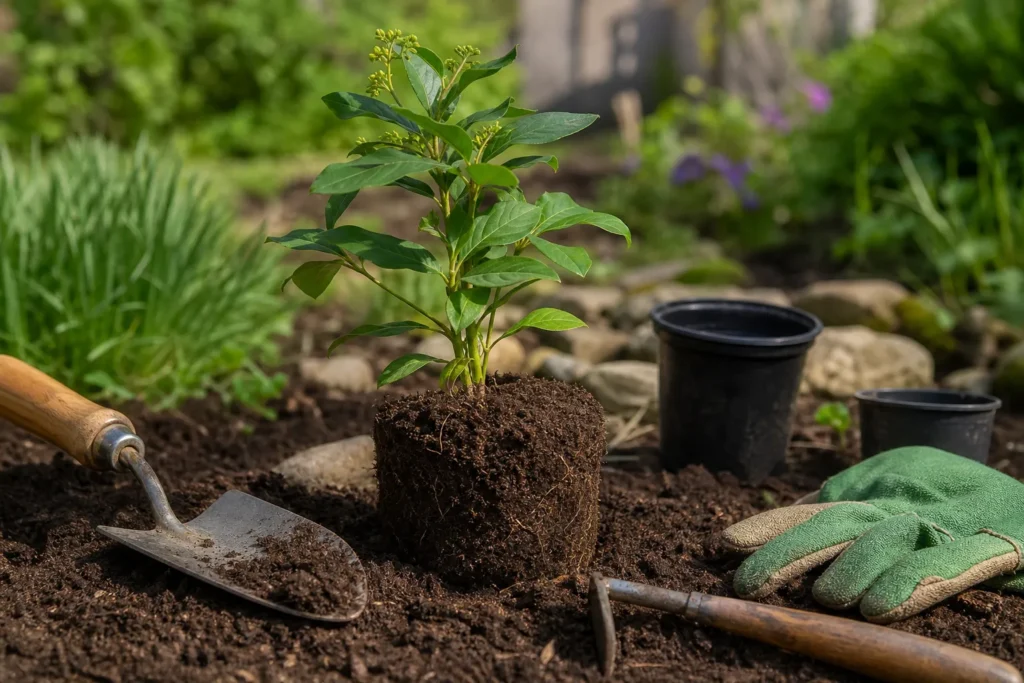 Chantier participatif : jardin botanique