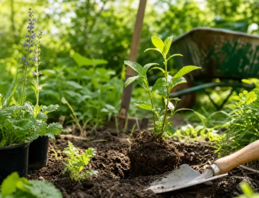 Chantier participatif : jardin botanique