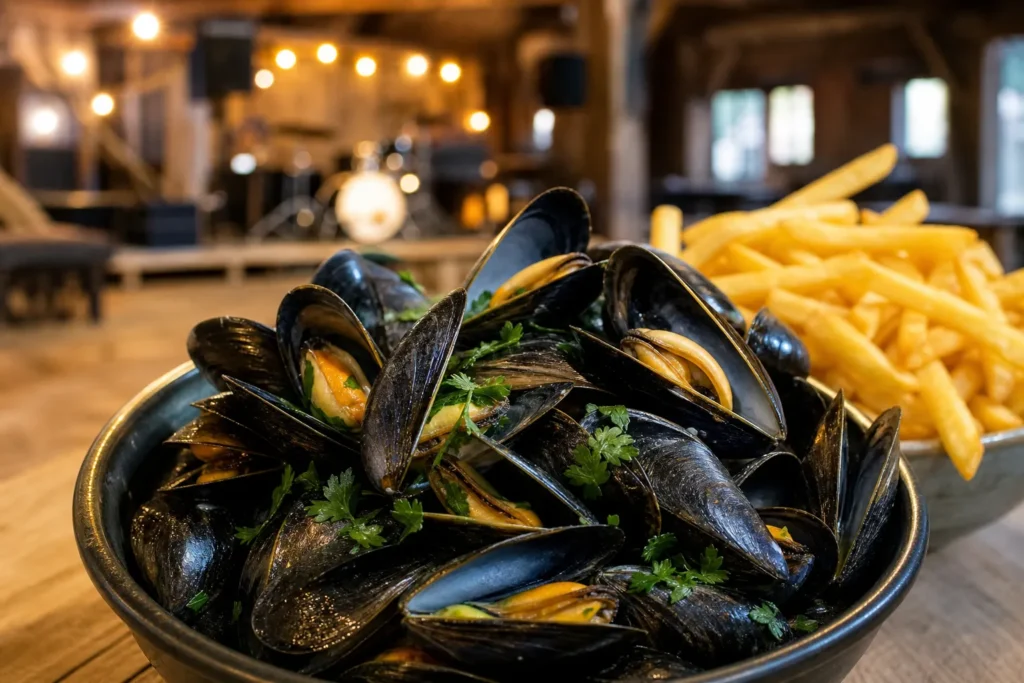 Soirée dansante moules-frites