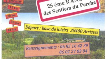 25ème randonnée des Sentiers du Perche