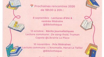 Nogent’s Book Club d’octobre