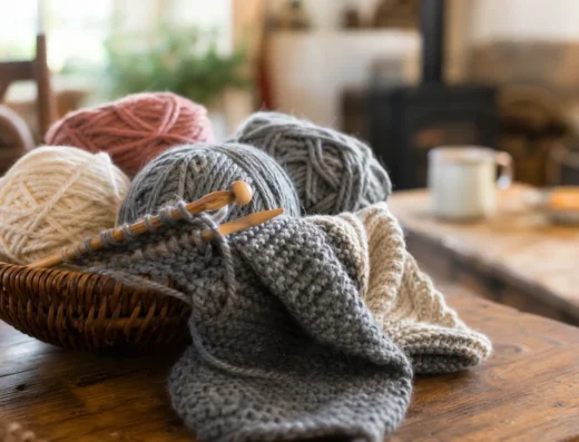 Atelier tricot à l&rsquo;Escarbille