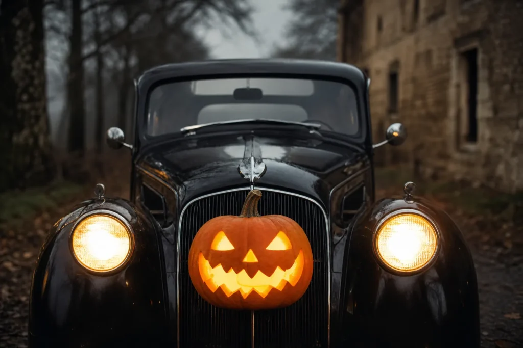 Balade en voiture spéciale Halloween