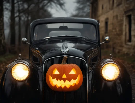 Balade en voiture spéciale Halloween